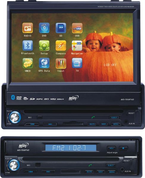 TOCA DVD MIDI 7019+GPS 7TV USB SD S/C(4