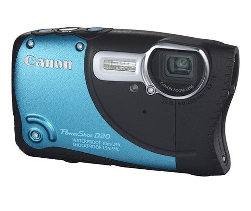 CAMERA CANON D-20 12.1 (P.AGUA)PR/AZU BA