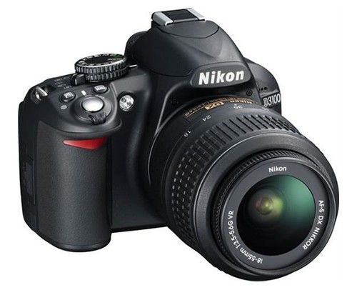 CAMERA NIKON D-3100 18-105 VR KIT PRETO